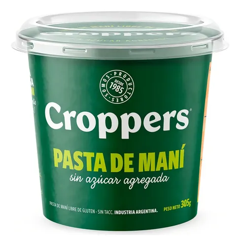 Pasta de maní Croppers