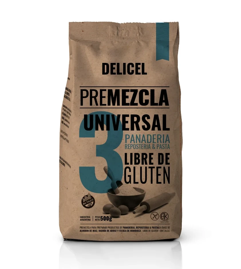 Premezcla Universal Libre de Gluten Delicel