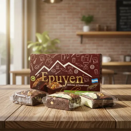 Brownie de Algarroba con Nuez Epuyen